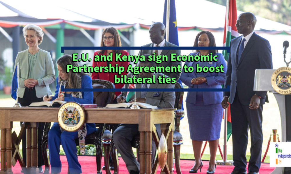 E U And Kenya Sign Economic Partnership Agreement To Boost Bilateral