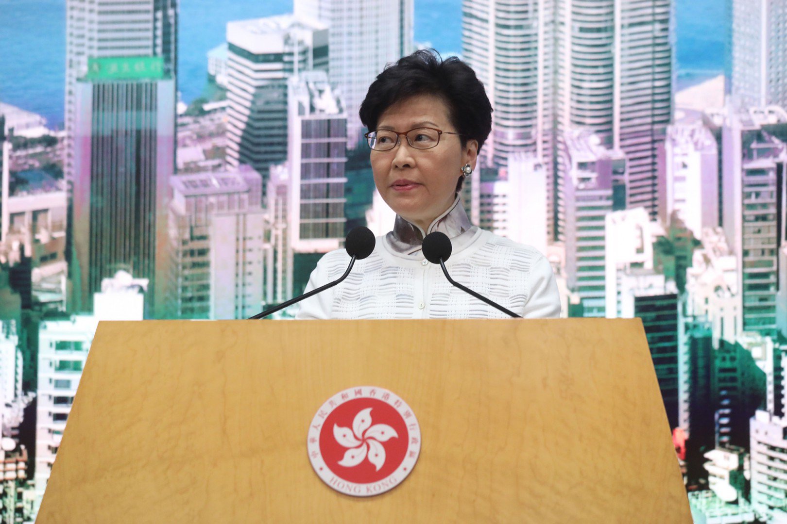 Hong Kong's Chief Executive Carrie Lam