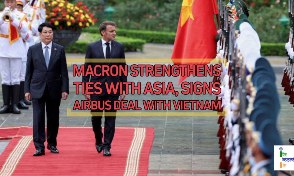 Macron Sign Macron strengthens ties with Asia, signs Airbus deal with Vietnam – The ...