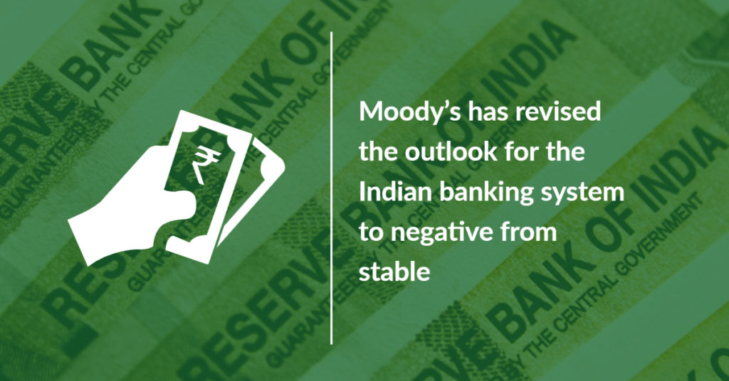 Indian banking system outlook to be in negative