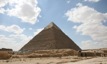 The Pyramid at Giza, Egypt